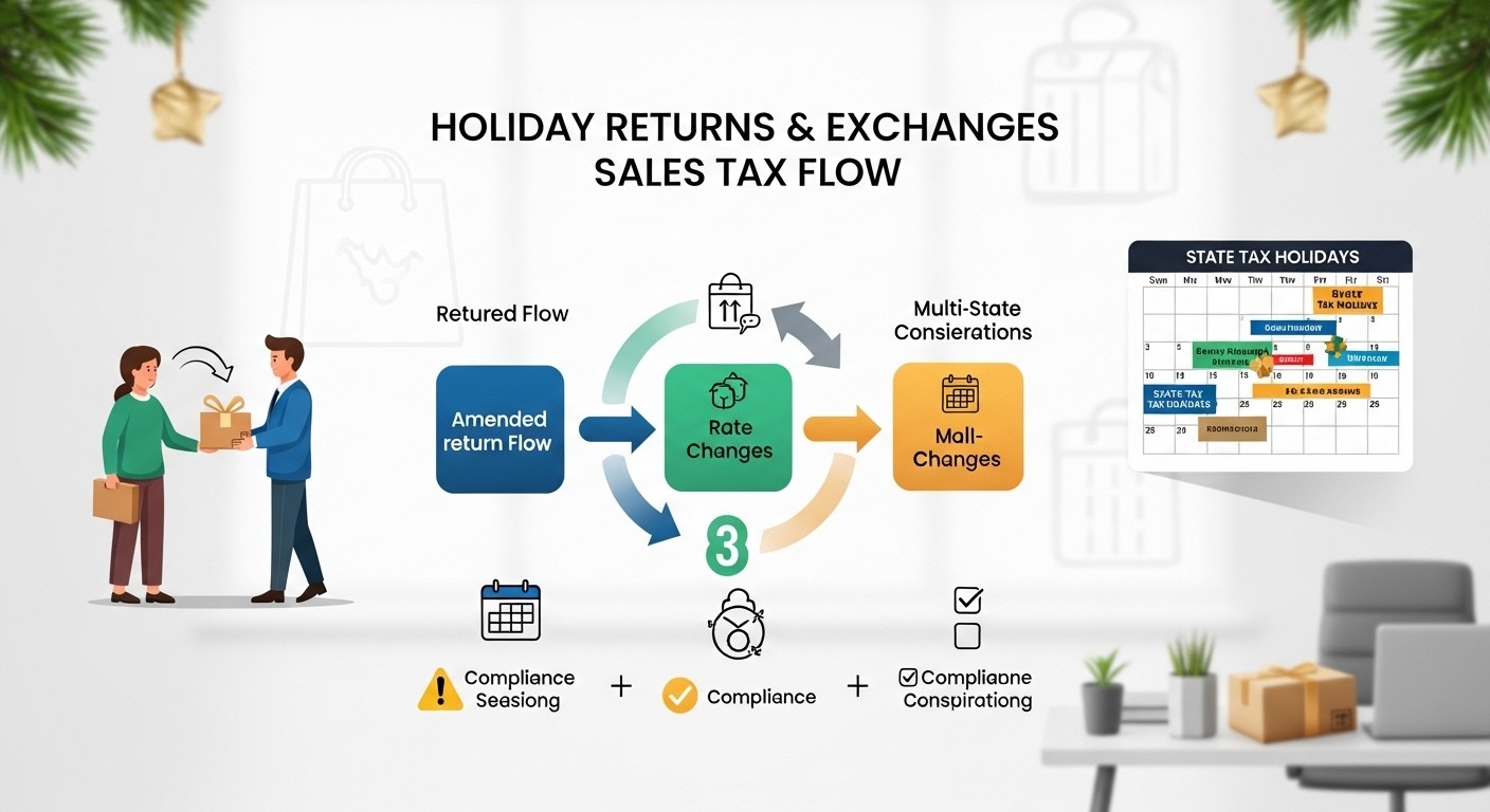 Holiday Returns & Exchanges Sales Tax: Master Complex Rules Today