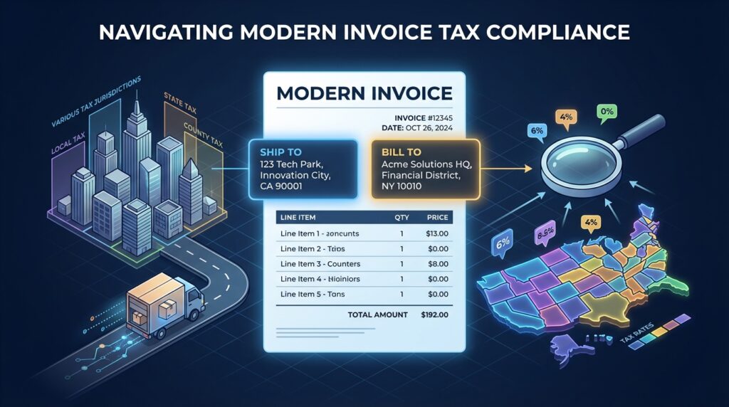 address determines sales tax