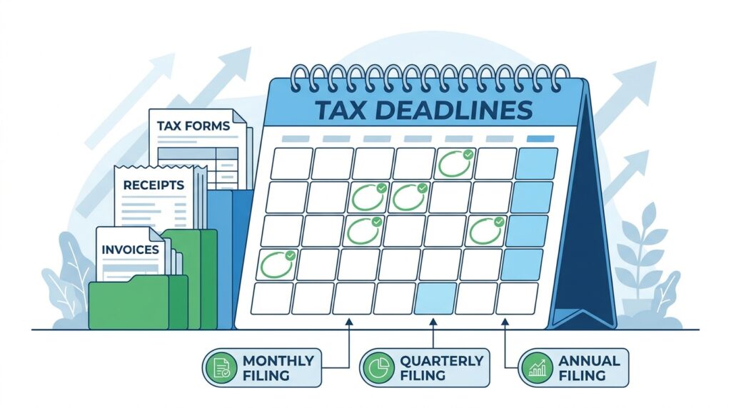 sales tax filing frequency